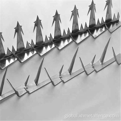 Anti climb wall spikes Hot Dipped Galvanized Anti Wall Climbing Spikes Factory